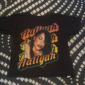 Target Kids Aaliyah Graphic Tee - Black
